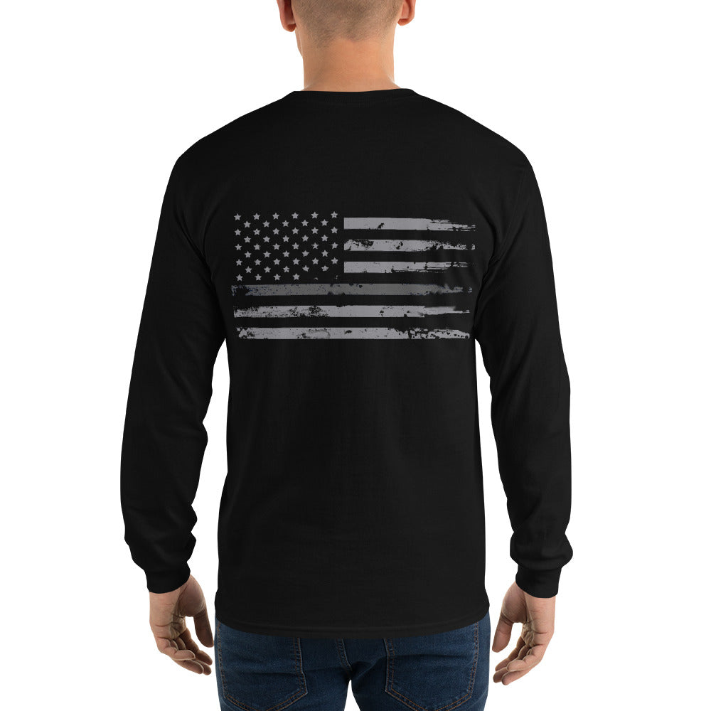 Thin Gray Line Men’s Long Sleeve Shirt