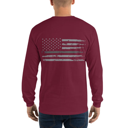 Thin Gray Line Men’s Long Sleeve Shirt