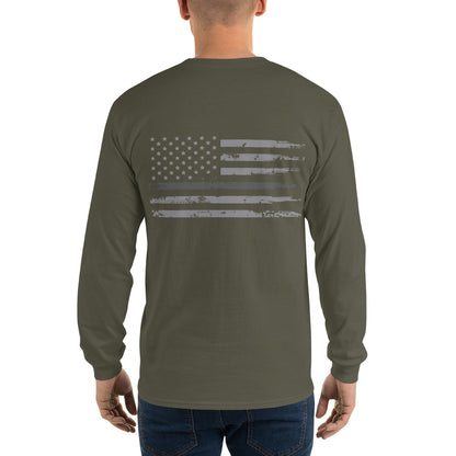 Thin Gray Line Men’s Long Sleeve Shirt