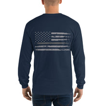 Load image into Gallery viewer, Thin Gray Line Men’s Long Sleeve Shirt