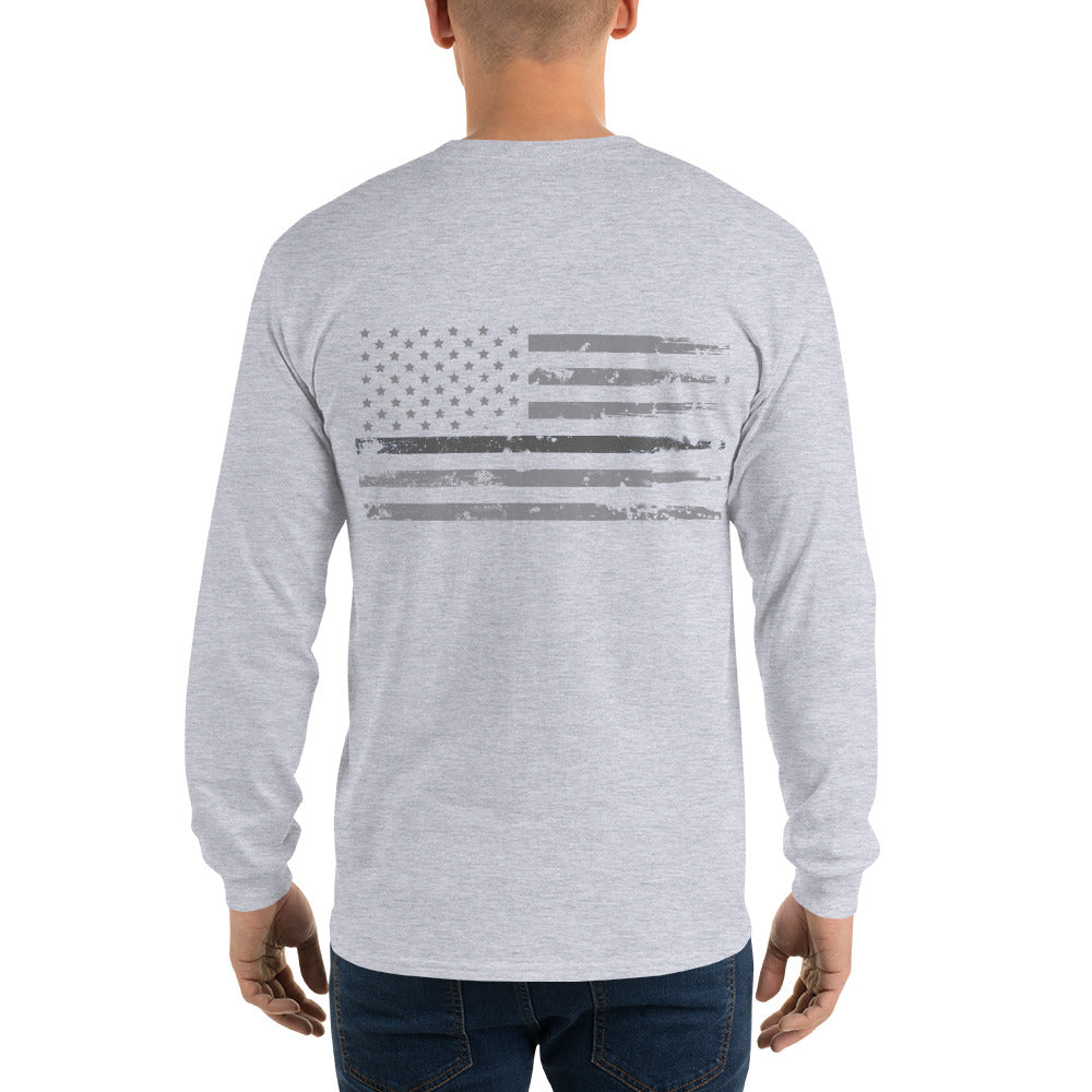 Thin Gray Line Men’s Long Sleeve Shirt