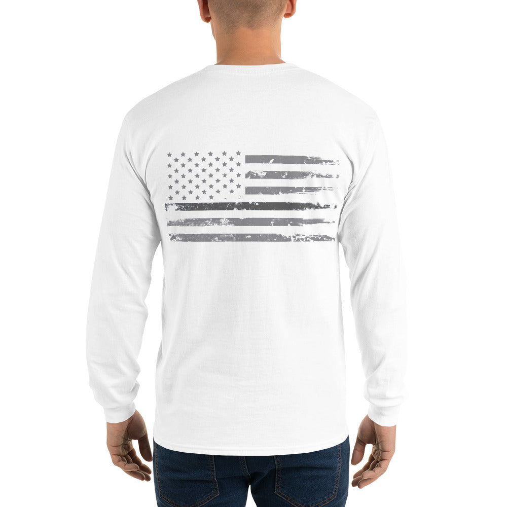 Thin Gray Line Men’s Long Sleeve Shirt