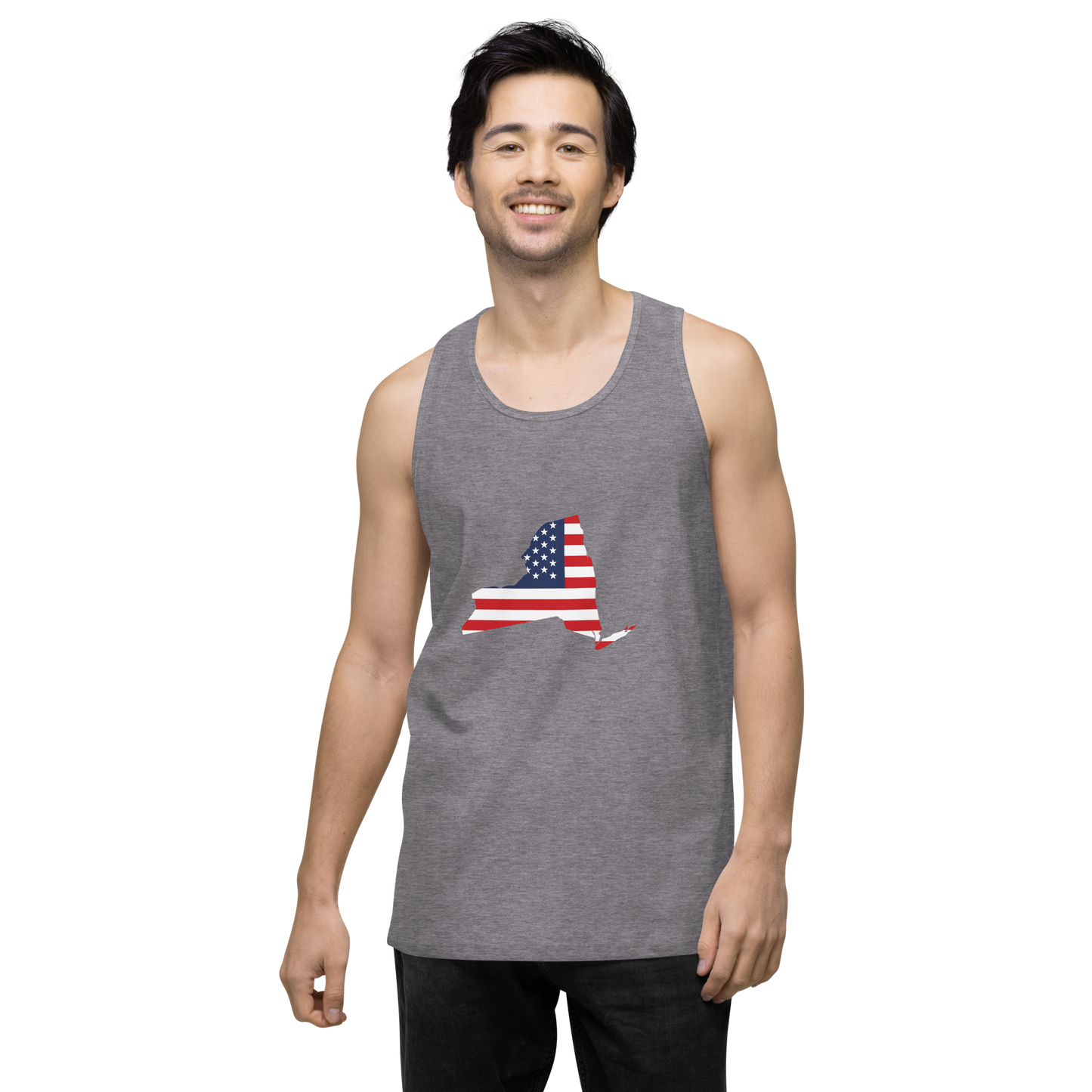 NY State of Mind Men’s premium tank top