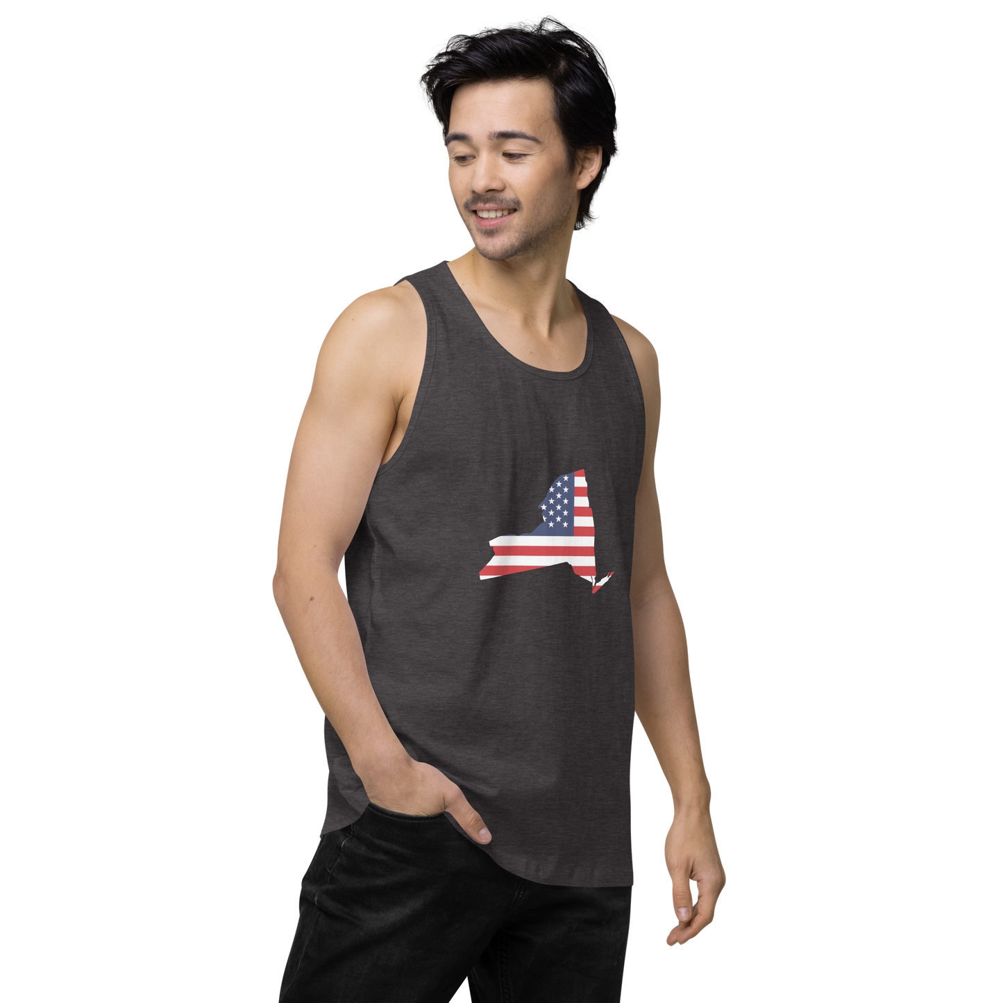 NY State of Mind Men’s premium tank top