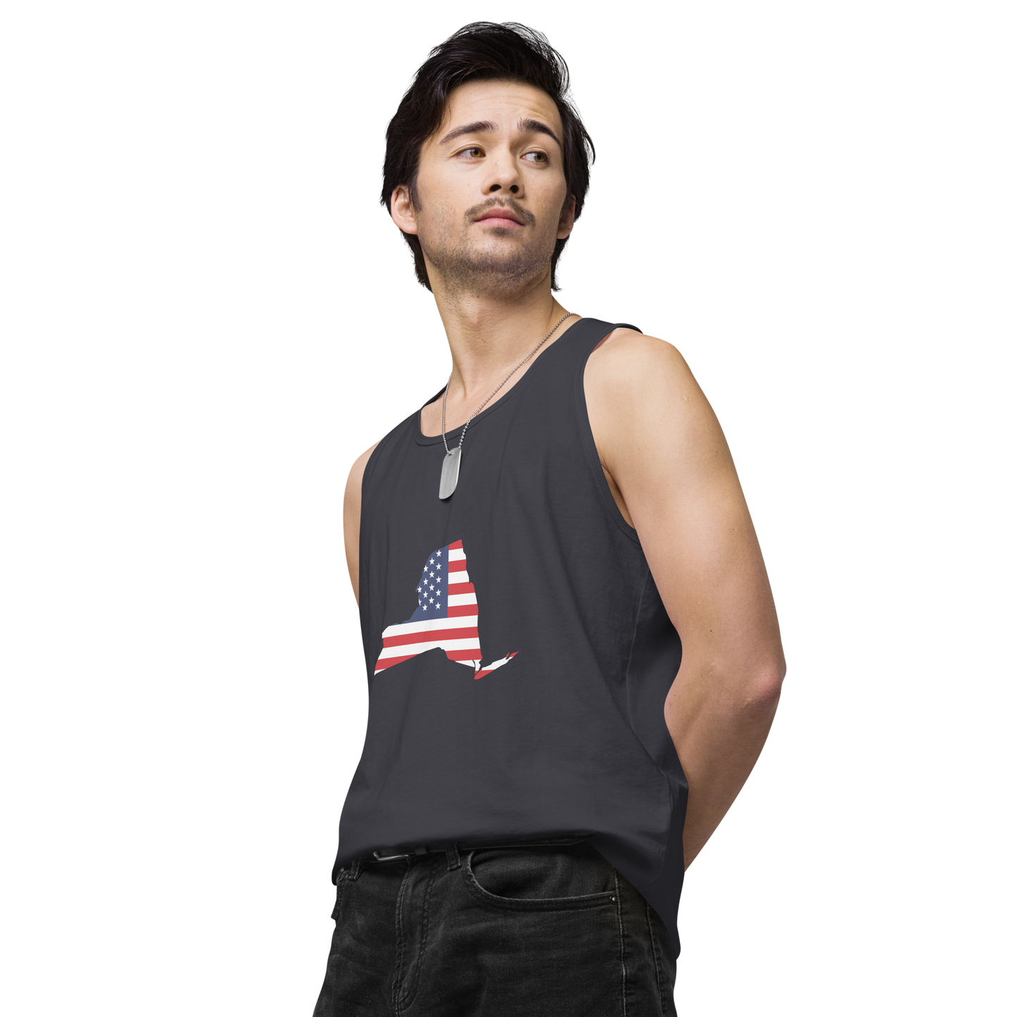 NY State of Mind Men’s premium tank top