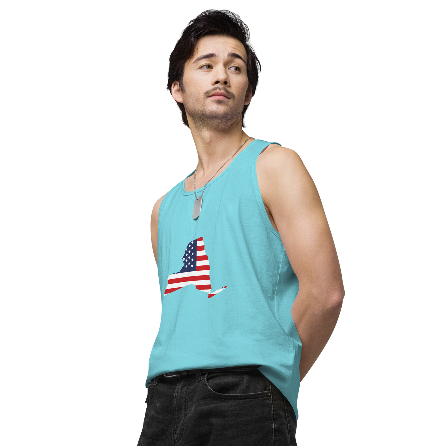 NY State of Mind Men’s premium tank top