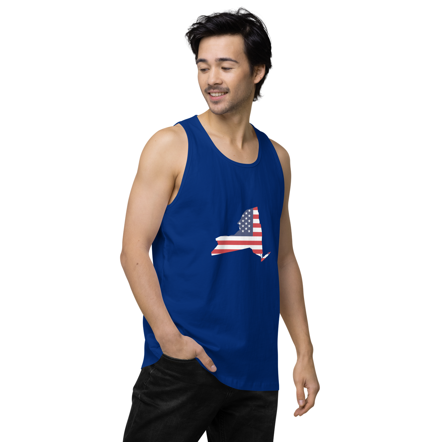 NY State of Mind Men’s premium tank top