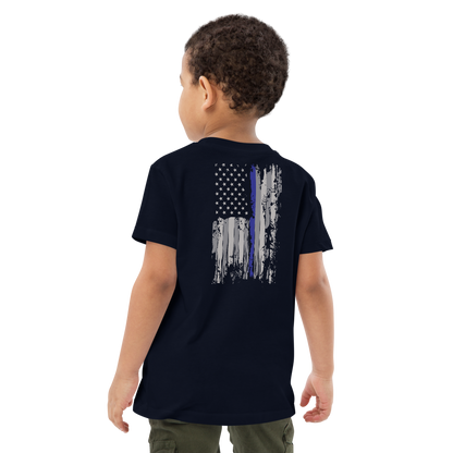 Deputy Sheriff KIDS Thin Blue Line cotton Youth t-shirt