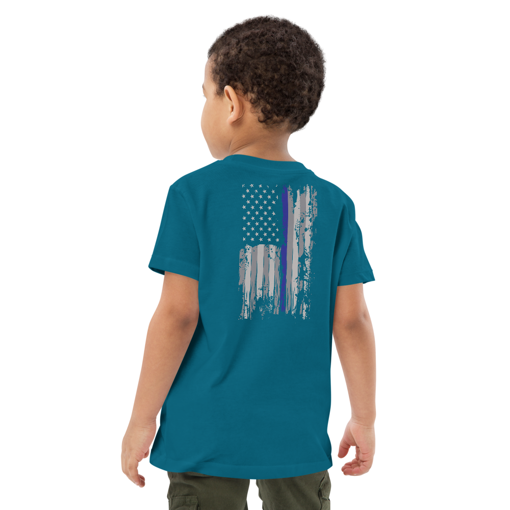 Deputy Sheriff KIDS Thin Blue Line cotton Youth t-shirt