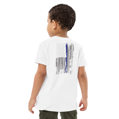 Deputy Sheriff KIDS Thin Blue Line cotton Youth t-shirt