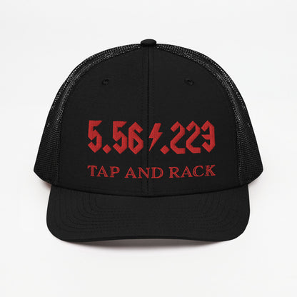 5.56/.223 Tap and Rack Trucker Hat