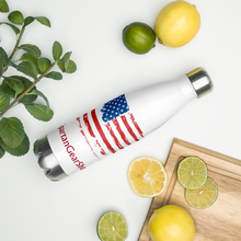 Load image into Gallery viewer, American Flag Stainless Steel Water Bottle