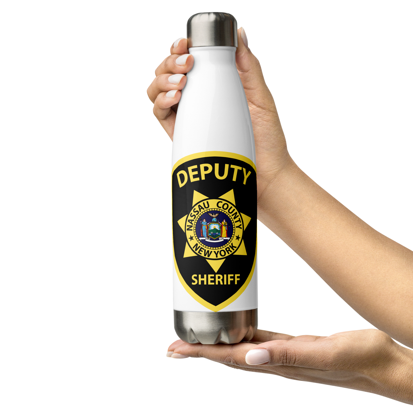 Nassau County Deputy Sheriff Stainless Steel Water Bottle