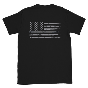 Nassau Sherriff Gray Line Short-Sleeve Unisex T-Shirt