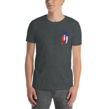 Load image into Gallery viewer, Red White &amp; Thin Blue Spartan Tee Shirt