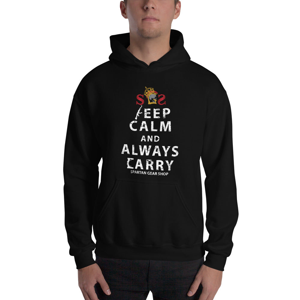 KEEP CALM and ALWAYS CARRY Unisex Hoodie