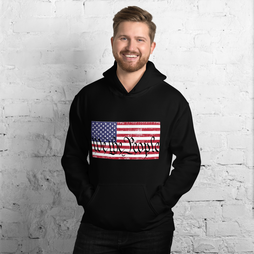 WE THE PEOPLE American Flag Unisex Hoodie