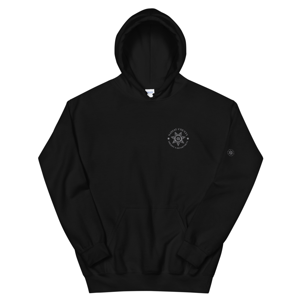 Nassau Sheriff's Dept. Gray Line Unisex Hoodie