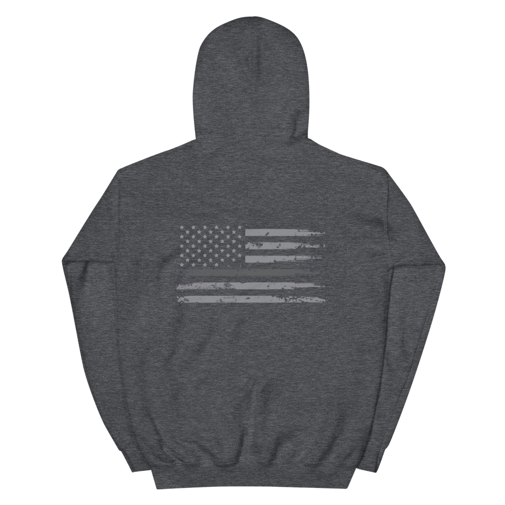 Nassau Sheriff's Dept. Gray Line Unisex Hoodie