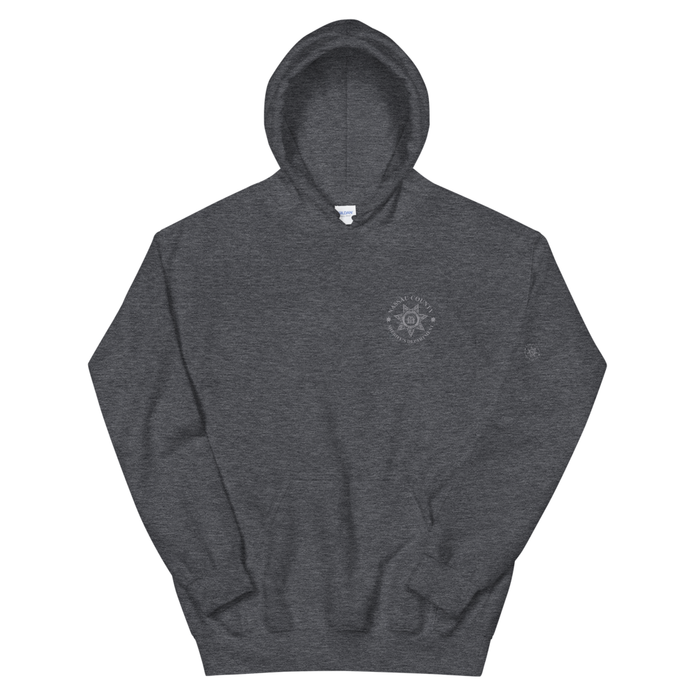 Nassau Sheriff's Dept. Gray Line Unisex Hoodie