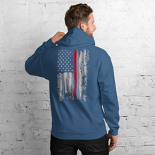 Load image into Gallery viewer, Thin RED Line Unisex Hoodie