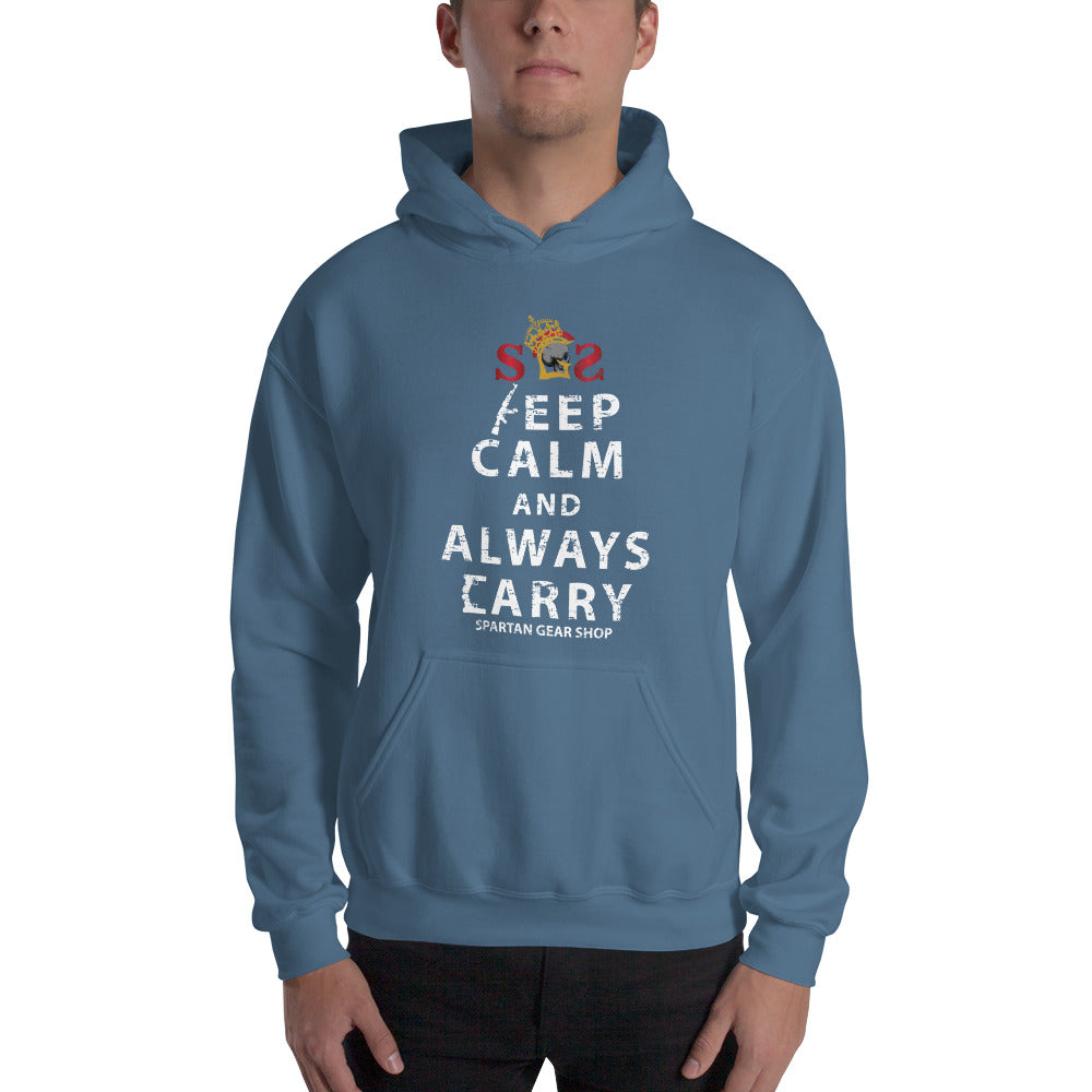 KEEP CALM and ALWAYS CARRY Unisex Hoodie