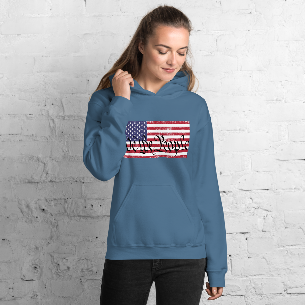 WE THE PEOPLE American Flag Unisex Hoodie