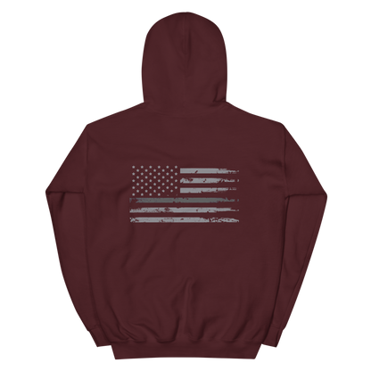 Nassau Sheriff's Dept. Gray Line Unisex Hoodie