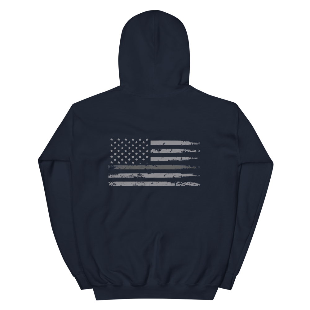 Nassau Sheriff's Dept. Gray Line Unisex Hoodie