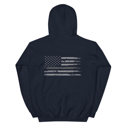 Nassau Sheriff's Dept. Gray Line Unisex Hoodie