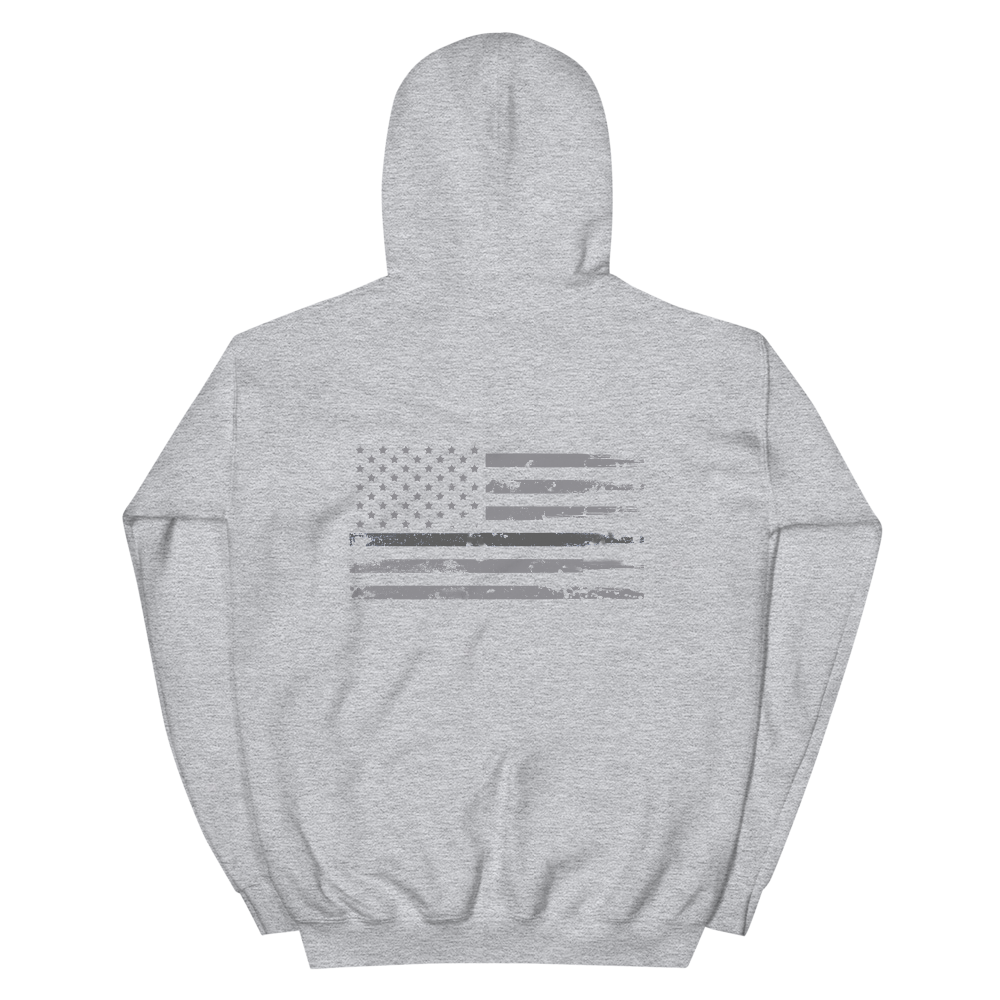 Nassau Sheriff's Dept. Gray Line Unisex Hoodie