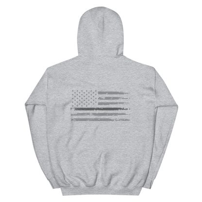 Nassau Sheriff's Dept. Gray Line Unisex Hoodie