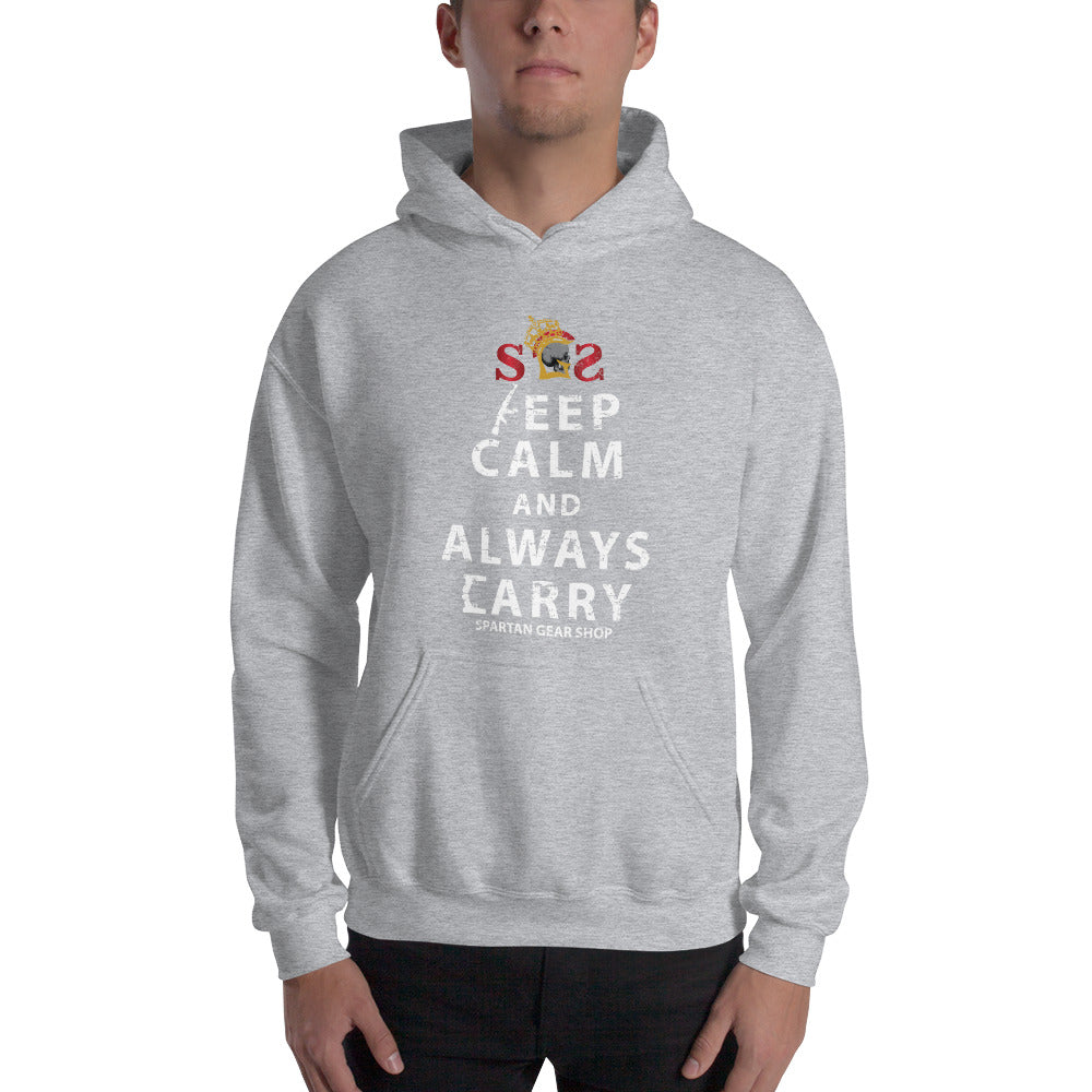 KEEP CALM and ALWAYS CARRY Unisex Hoodie