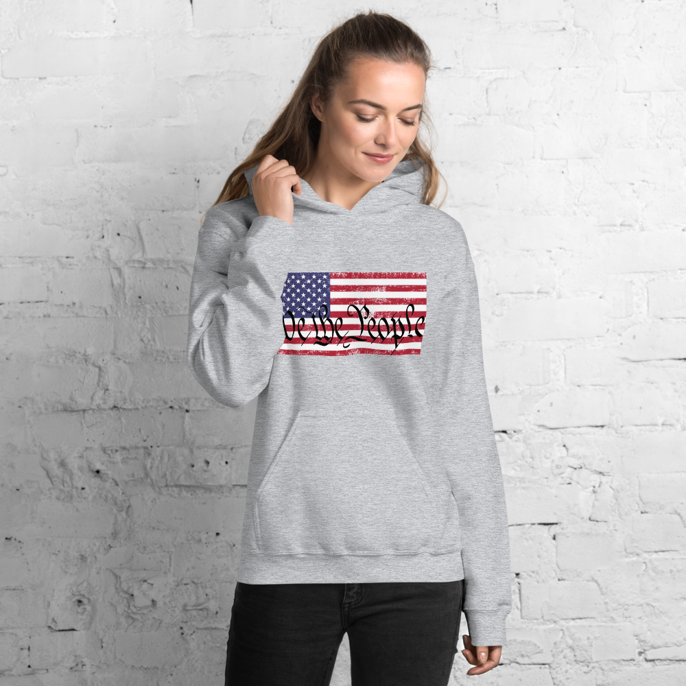 WE THE PEOPLE American Flag Unisex Hoodie