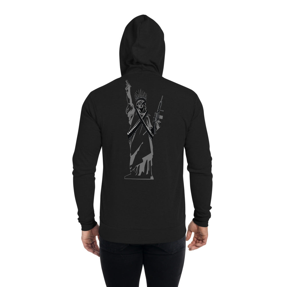 LIBERTY OR DEATH Unisex ZIP hoodie