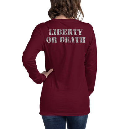 LIBERTY OR DEATH Long Sleeve Tee