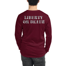 Load image into Gallery viewer, LIBERTY OR DEATH Long Sleeve Tee