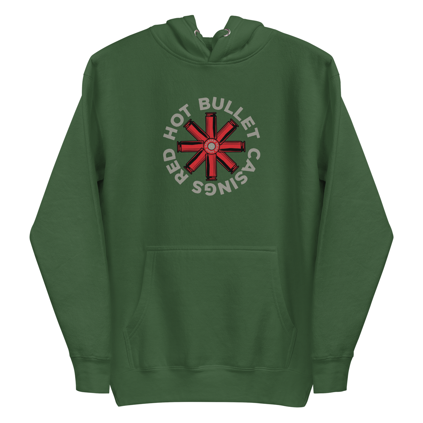 RED HOT BULLET CASINGS HOODIE!