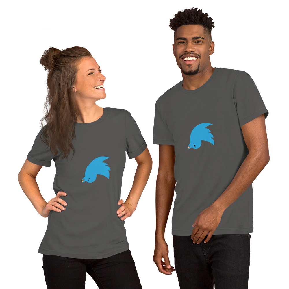 Goodbye Twitter Short-Sleeve Unisex T-Shirt