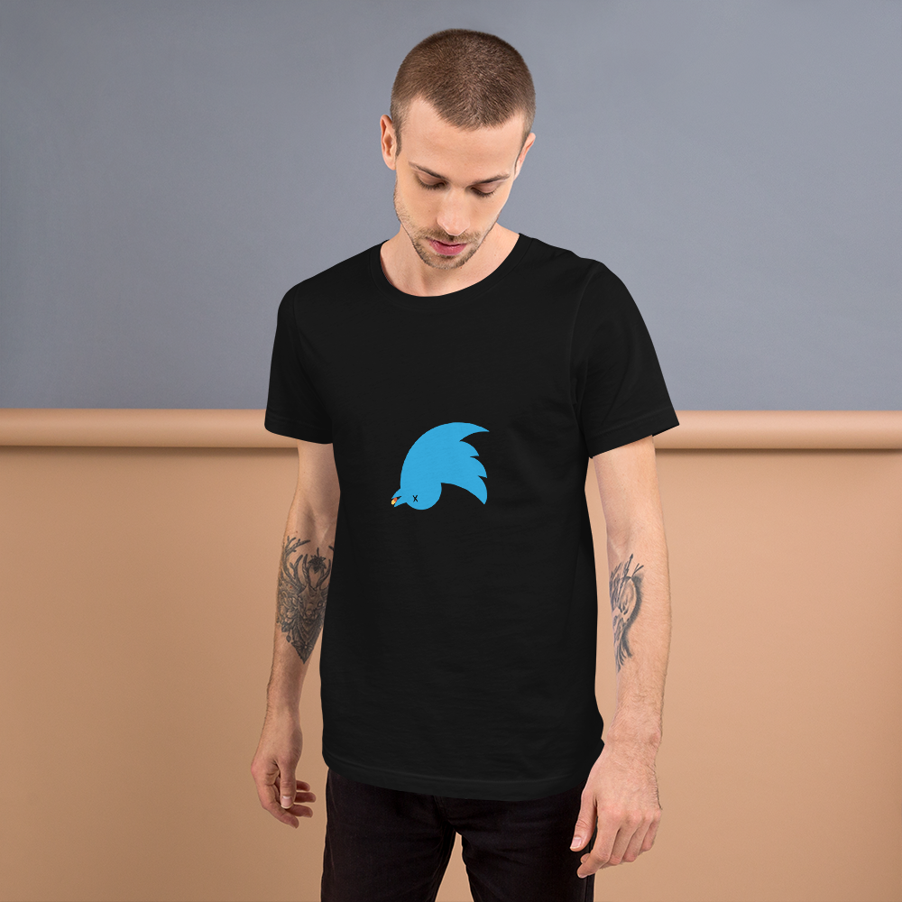 Goodbye Twitter Short-Sleeve Unisex T-Shirt