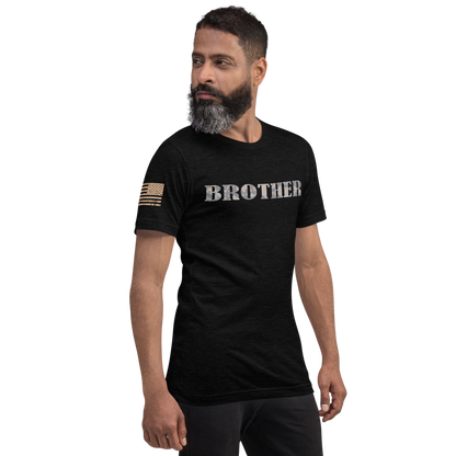 BROTHER Multi-Cam Gray Military Support T-Shirt