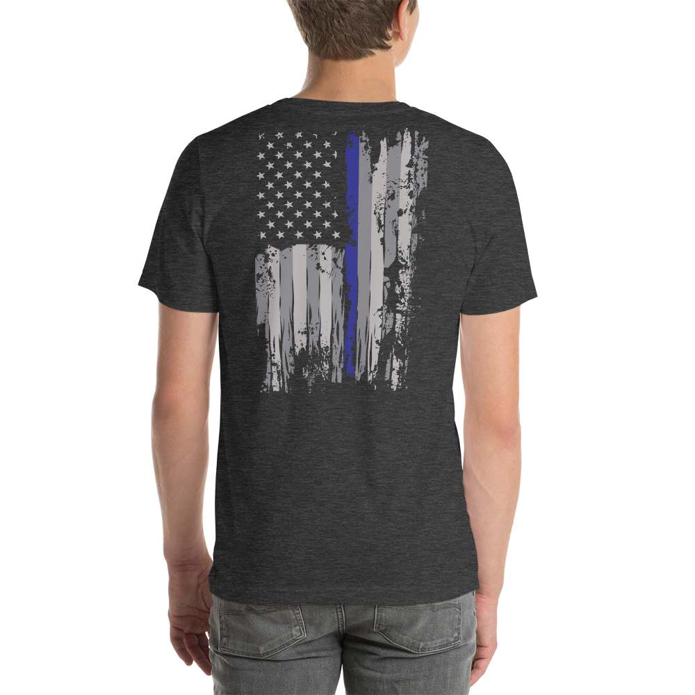 Nassau County Deputy Sheriff Thin Blue Line T-Shirt (No Flag Sleeve)