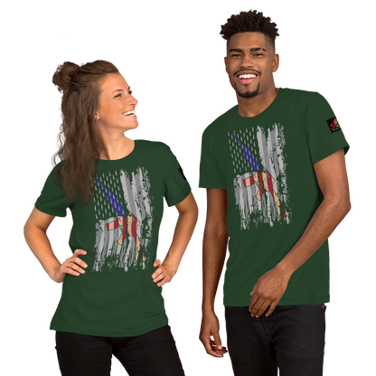 AR-15 Flag Short-Sleeve Unisex T-Shirt