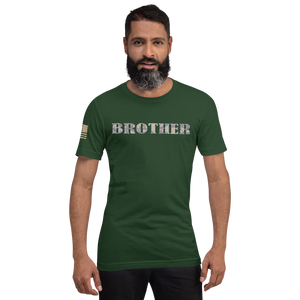BROTHER Multi-Cam Gray Military Support T-Shirt
