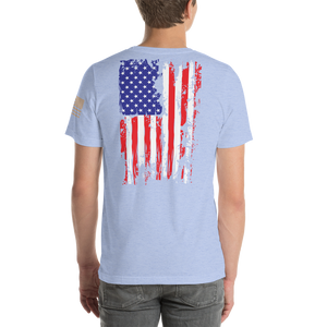 AMERICAN SPARTAN Red White & Blue Short-Sleeve Unisex T-Shirt