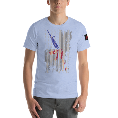 AR-15 Flag Short-Sleeve Unisex T-Shirt