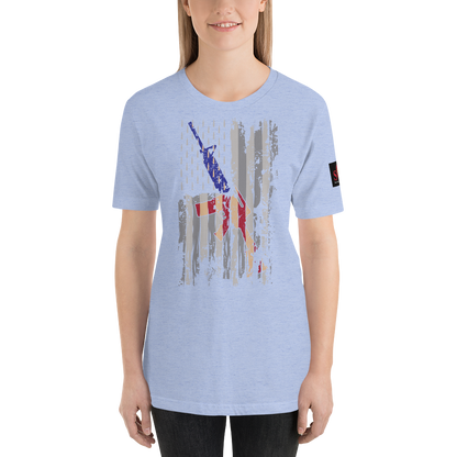 AR-15 Flag Short-Sleeve Unisex T-Shirt