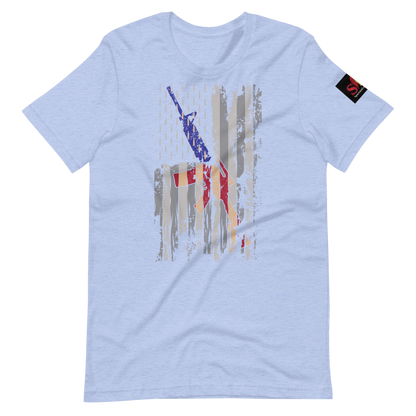 AR-15 Flag Short-Sleeve Unisex T-Shirt