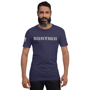 BROTHER Multi-Cam Gray Military Support T-Shirt