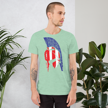 Load image into Gallery viewer, SPARTAN SIGNATURE Red White &amp; Blue Short-Sleeve Unisex T-Shirt